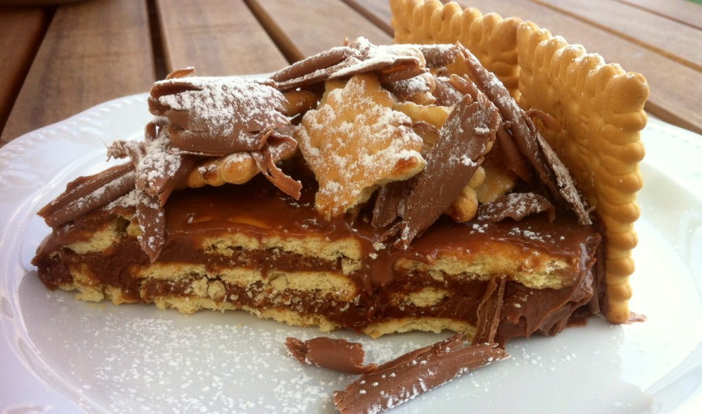 Brza keks torta sa čokoladom recept